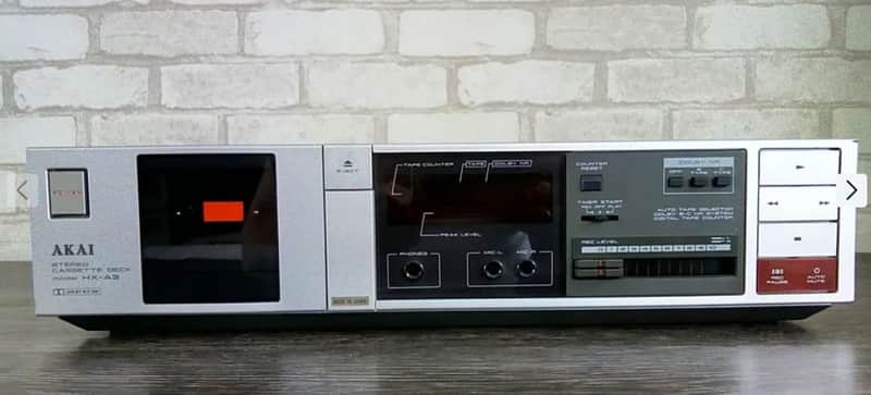 AKAI HX-A3 Rare Vintage Stereo Cassette Deck HX Head  Hi-Fi Japan 1985 Akai image 1