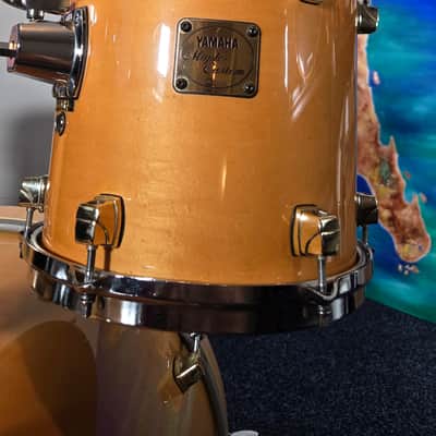 ON SALE!!!!RARE VINTAGE YAMAHA Maple Custom 1990 - Natural Laquer finish image 16