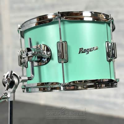 Rogers Tower 3pc Drum Set Seafoam Green 18/12/14 image 3