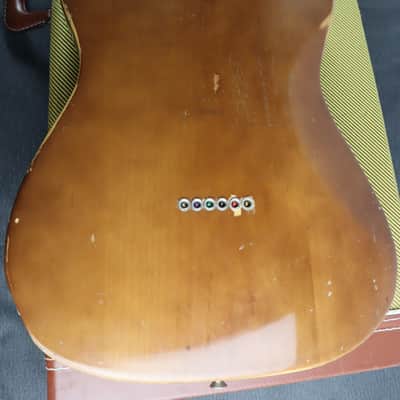 Fender Telecaster Deluxe 1975 w/ Original 1973 neck Walnut Mocha Vintage HH double cunife wide range humbuckers w/ HSC Brown Rare image 8