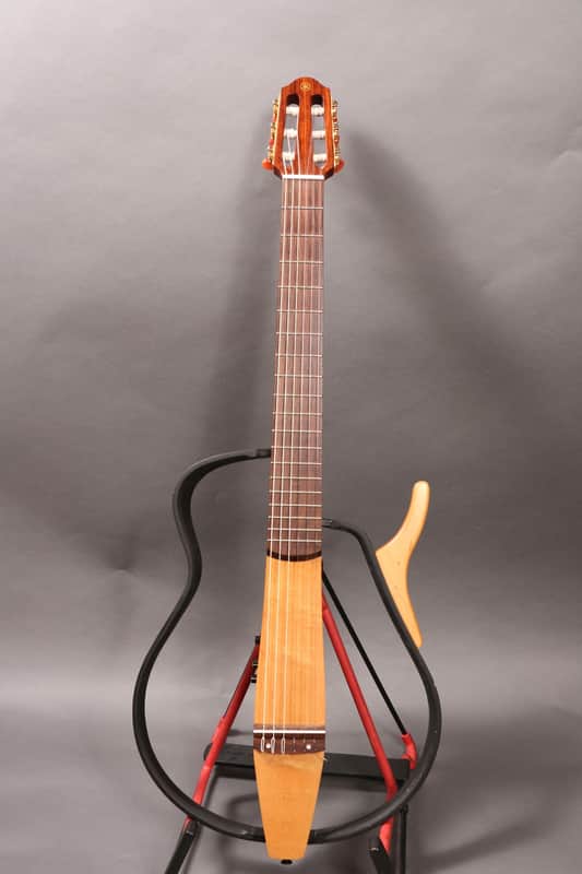 Yamaha SLG100N Acoustic-Electric Classical Travel Guitar | Reverb