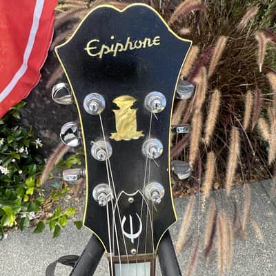 Epiphone 1964-1966 E-252 Broadway Vintage Archtop Hollowbody Electric Guitar w/ Case (Pre-Owned) image 10