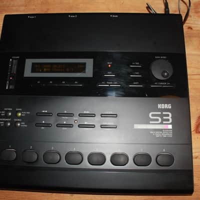 Korg S3 90s drumcomputer with FX SMPTE etc.