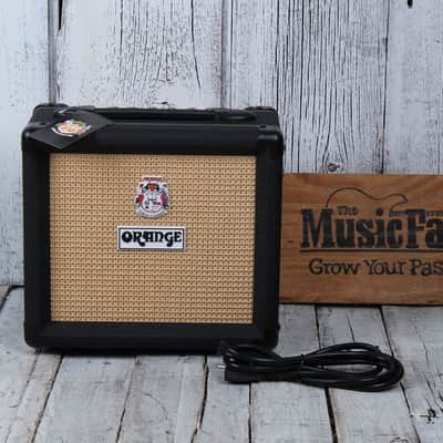 Orange CRUSH 12 Electric Guitar Combo Amplifier 12 Watt Solid State Amp Black image 2