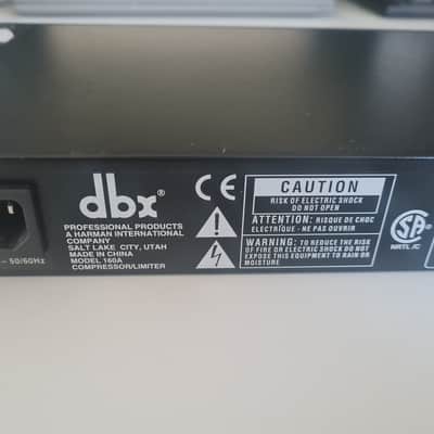dbx 160A Compressor Limiter 2000s - Black image 9