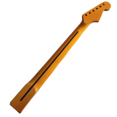 Full Scalloped Maple Guitar Neck,24-Fret Left hand image 3