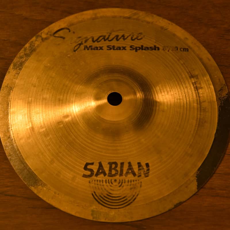 Immagine Sabian 8" Signature Mike Porktnoy Max Stax Splash Cymbal - 1