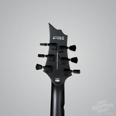 ESP LTD LTD HEX-200 BLACK SATIN Electric Guitar image 8