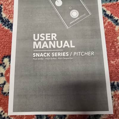 Collision Devices Snack Series Pitcher w/box and manual image 3