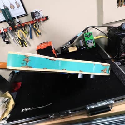 2020 Fender Custom Shop 60 HS Telecaster Custom Heavy Relic Sea Foam Green L.E. image 19