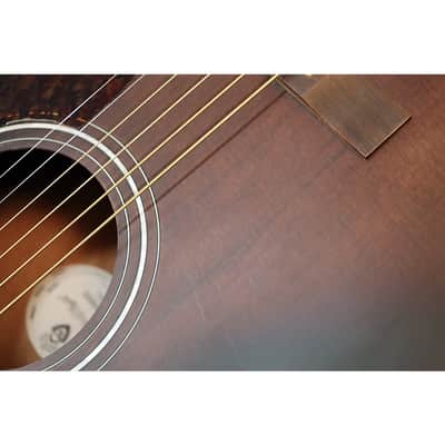 Guild OM-240CE Orchestra Acoustic-Electric Guitar Regular Charcoal Burst image 6