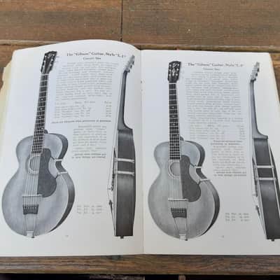 Vintage 1914 Gibson Full-Line Catalog "I"! Extremely Rare, Original Case Candy, Paperwork! Guitar, Mandolin, Harp Guitar! image 6