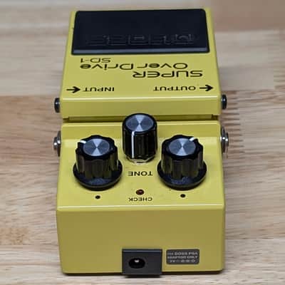 Boss SD-1 Super OverDrive (Silver Label) 1997 - Present - Yellow image 6