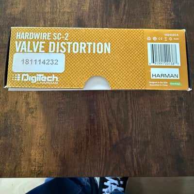 DigiTech Hardwire SC-2 Valve Distortion 2010s - Orange image 3