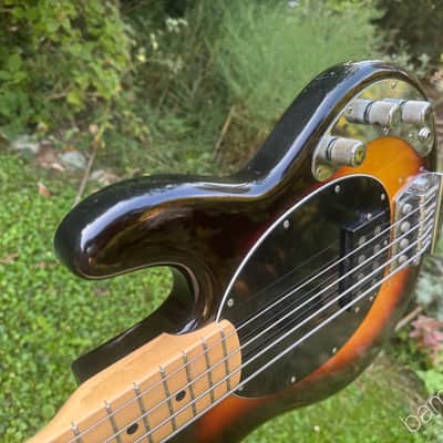 1983 Music Man Stingray Bass - Sunburst- Pre Ernie Ball Fender Era - OHSC image 11