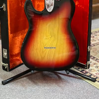 1974 Fender Telecaster Custom with Maple Fretboard - Sunburst image 8
