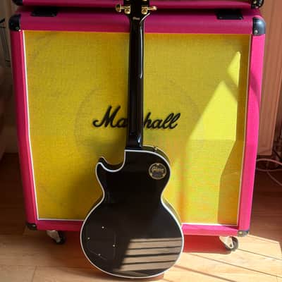Gibson Custom Shop M2M Les Paul Custom Raw Natural Top "Mick Ronson" image 4