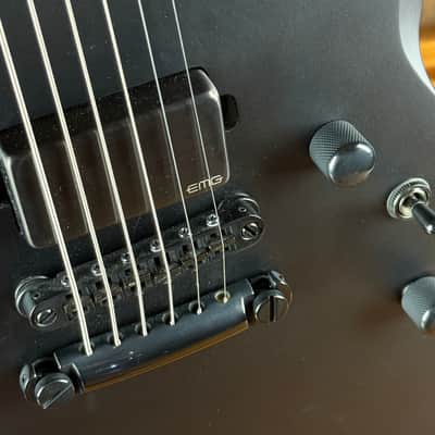 ESP LTD Viper-1000 Baritone Black Satin - NEW image 4