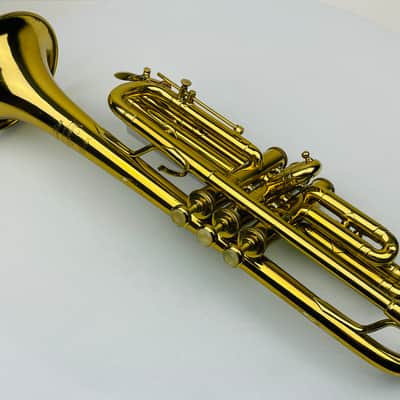 1943 Vincent Bach Mercury Cornet (Trumpet Shaped) with New Bach Case! image 9