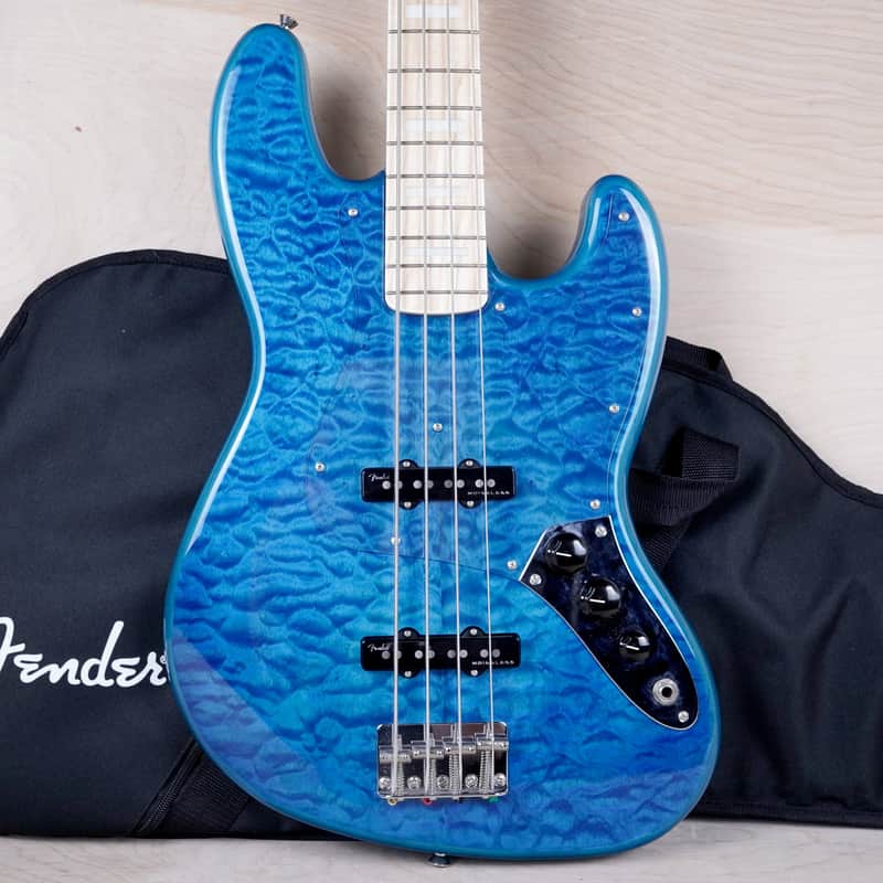 Fender FSR Traditional II '70s Jazz Bass MIJ 2021 Caribbean Blue