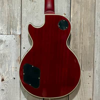 Epiphone Les Paul Custom Prophecy Plus GX Black Cherry image 9