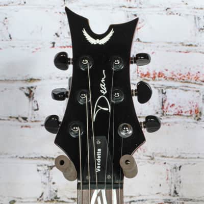 ISS88952 Dean - Vendetta Electric Guitar - Orange Metallic - w/HSC - x0977 - USED image 4