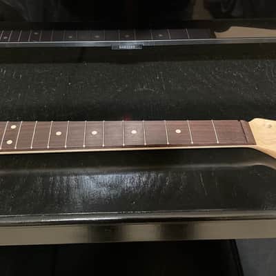 Warmoth Guitar Neck for Fender Mustang or Jaguar, Maple, Rosewood, SS Frets image 2