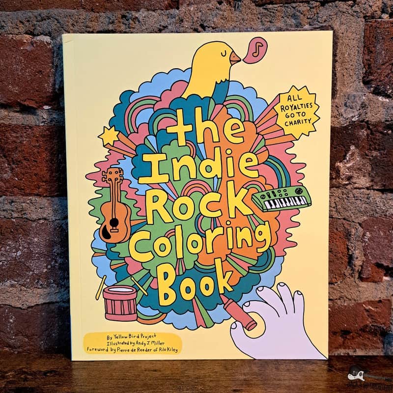 The Indie Rock Coloring Book - Andy J Miller image 1