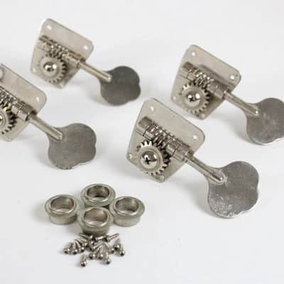 1950s-1960s Reissue Fender Jazz/Precision/Telecaster Bass Tuners NO LOGO Relic Set USA image 1