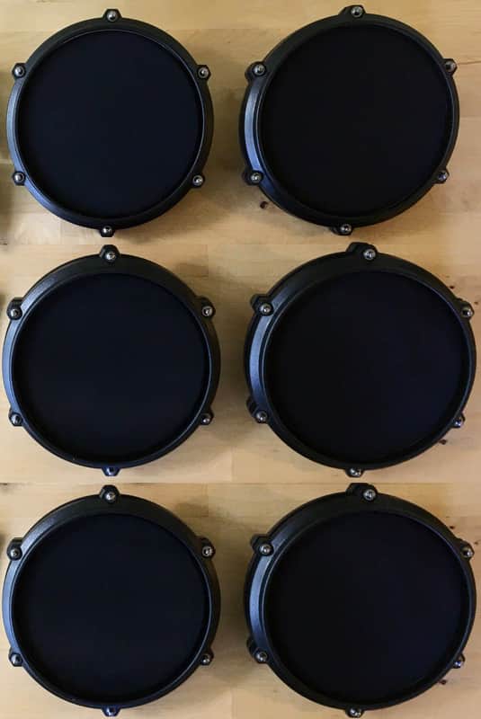 NEW Set of 6 Alesis Turbo/Nitro Express 8 Inch Single-Zone Mesh Pads *PADS ONLY* - 8" Drum image 1