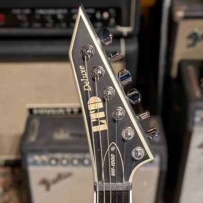 ESP LTD MH-1000NT BB Bold Binding 2025 - Present - Black Satin image 7