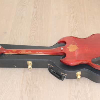 Gibson Custom Shop "Inspired By" Robby Krieger THE DOORS SG Standard Aged & Signed, 2009 Tom Murphy Aged - Dark Heritage Cherry image 19