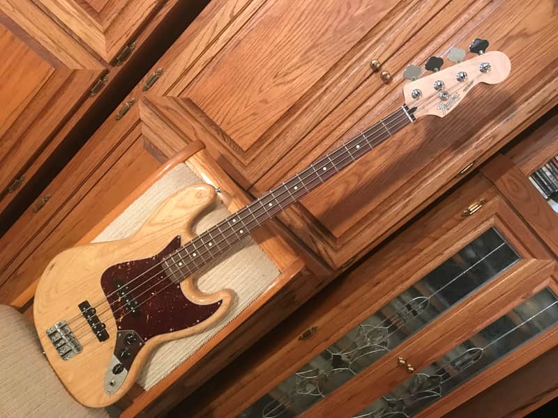 Fender FSR Reissue 75 Natural Jazz Bass Made in Mexico 2005-2006 - Natural image 1