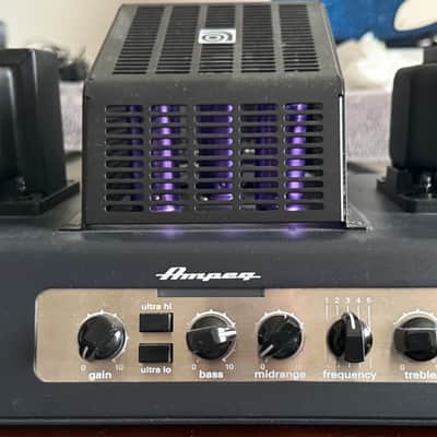 Ampeg PF-50T Portaflex 50-Watt Tube Bass Amp Head | Reverb