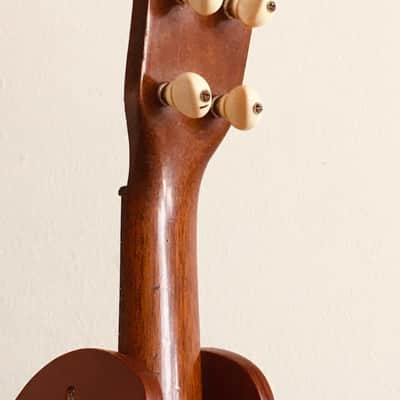 Vintage Martin Style 1K Koa Soprano Ukulele with Case image 9