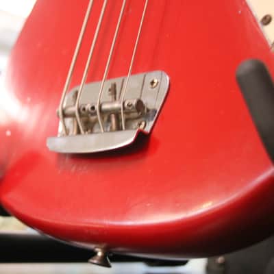 Vintage USA Fender Musicmaster Bass 1973 Dakota Red image 4