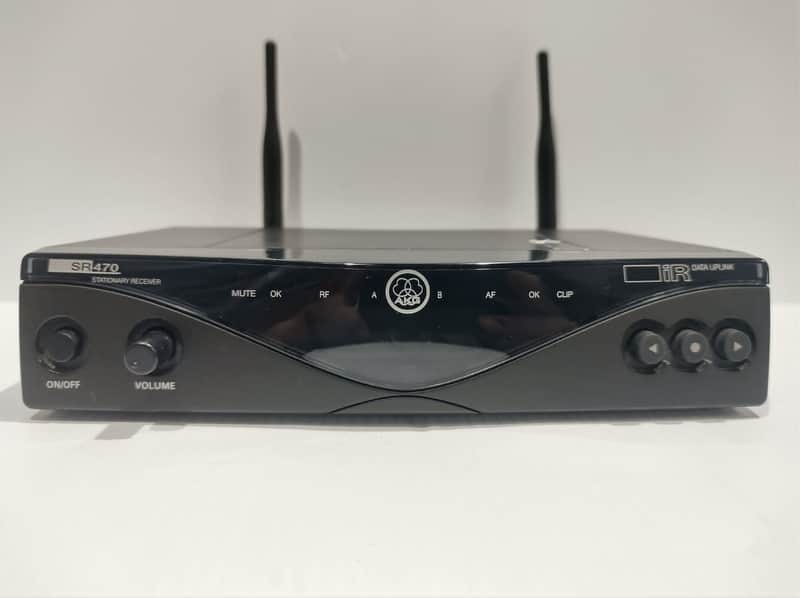 AKG SR470 Wireless Receiver - Band 8 2014 - Present - Black image 1