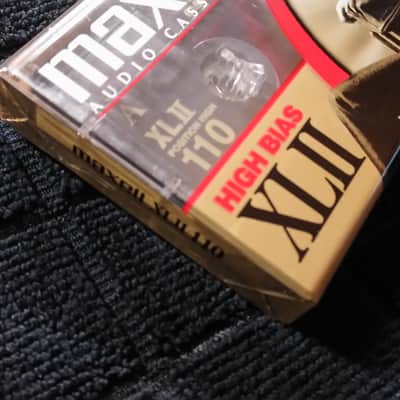 Maxell XLII / 110 minute Blank Audio Cassette (SEALED) image 3