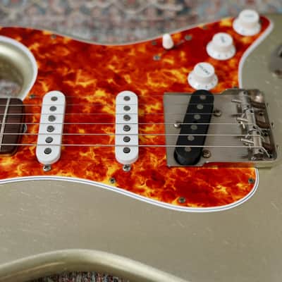 Brondel Honeycaster Hybrid - 2025 - Aged Firemist Silver w/ Ron Ellis Pickups. NEW, Authorized Dealer) image 5
