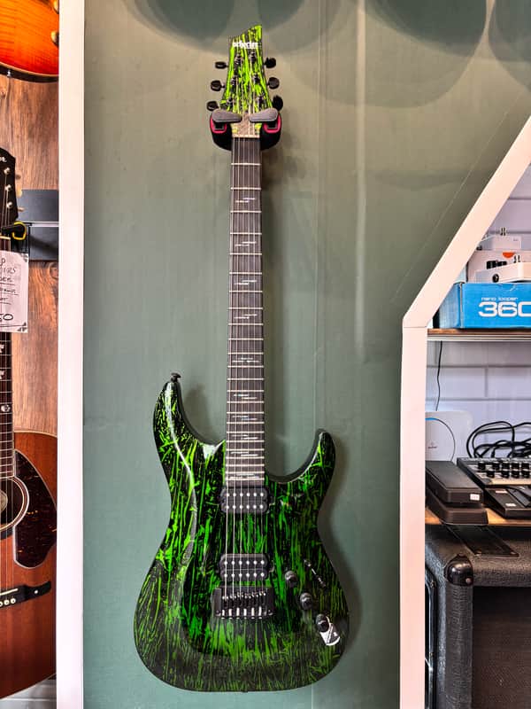 Schecter C-1 Silver Mountain - 2020 - Toxic Venom image 1