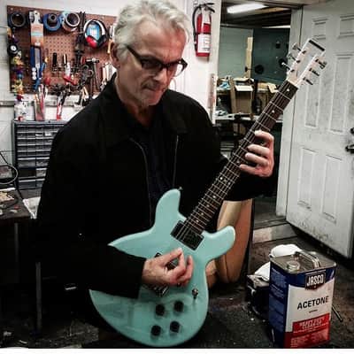 Travis Bean Designs TB1000S Buzzo/Denison pan back prototype 2016  by Electrical Guitar Company image 11