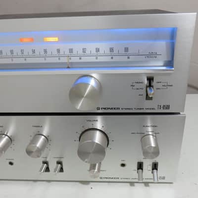 PIONEER 2PC SA-6500 INTEGRATED AMP + TX-6500 TUNER RECAPPED PRO SERVICED + LED's image 7