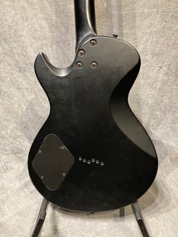 Cort EVL Z4 Pentagram single cut goth 2006 Satin Black | Reverb
