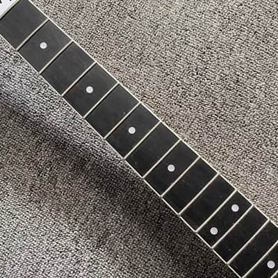 Maple Wood Guitar Neck, Rosewood 22 Frets Fingerboard Fretboard image 4