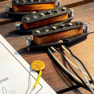 General Vintage Tone  1959 for Stratocaster®️ 59 pickup set hand wound Left handed Heavy Formvar Lefty   image 5