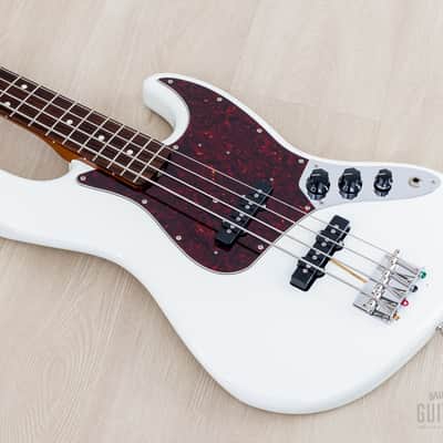 2021 Fender Traditional II ‘60s Jazz Bass FSR Olympic White w/ Roasted Maple Neck, Japan MIJ image 10