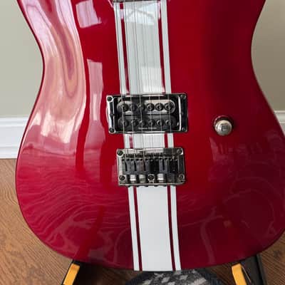 Fender Special Edition Set-Neck Esquire Custom GT 2003 - Crimson Red Metallic image 2