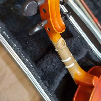 Suzuki model 101RR size 1/4 violin, Japan 1988, with case & bow, Very Good Cond image 12