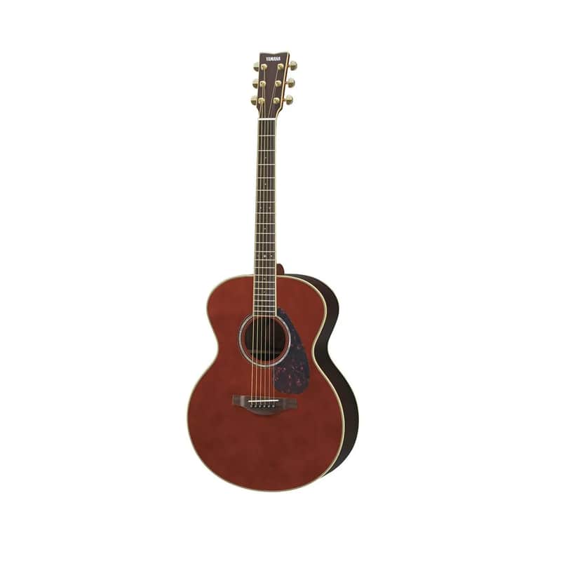Yamaha LJ6 ARE Dark Tinted Med Jumbo Body Solid-Top Acoustic Guitar image 1