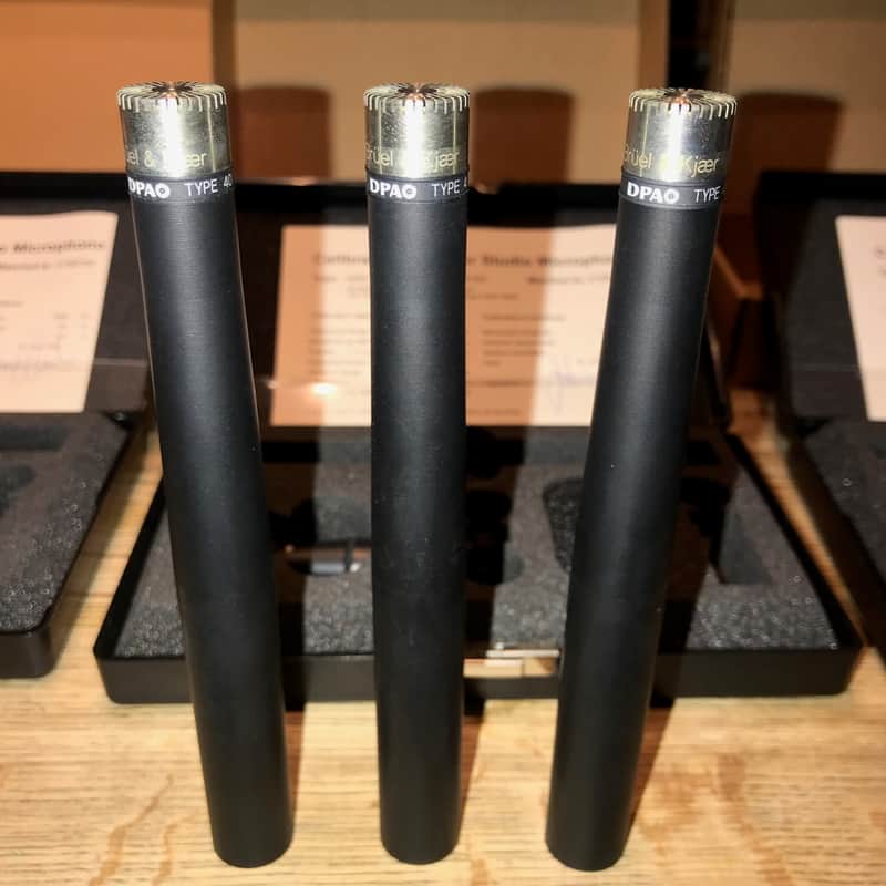 3x DPA 4003 versatile omnidirectional microphones, factory matched w/ consecutive serial numbers image 1